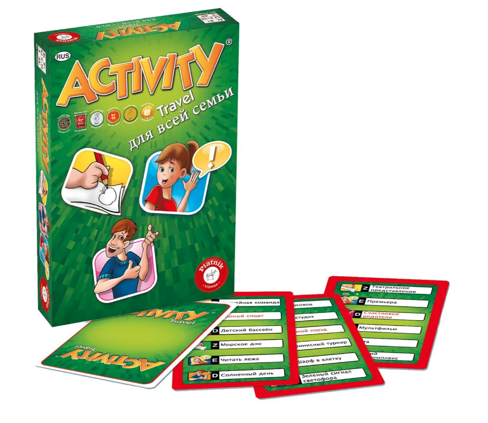 Игра настольная Piatnik "Activity. Travel для всей семьи"