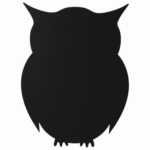 Доска на холодильник магнитно-меловая 30х40 см "Baby Owl" с набором аксессуаров, BRAUBERG