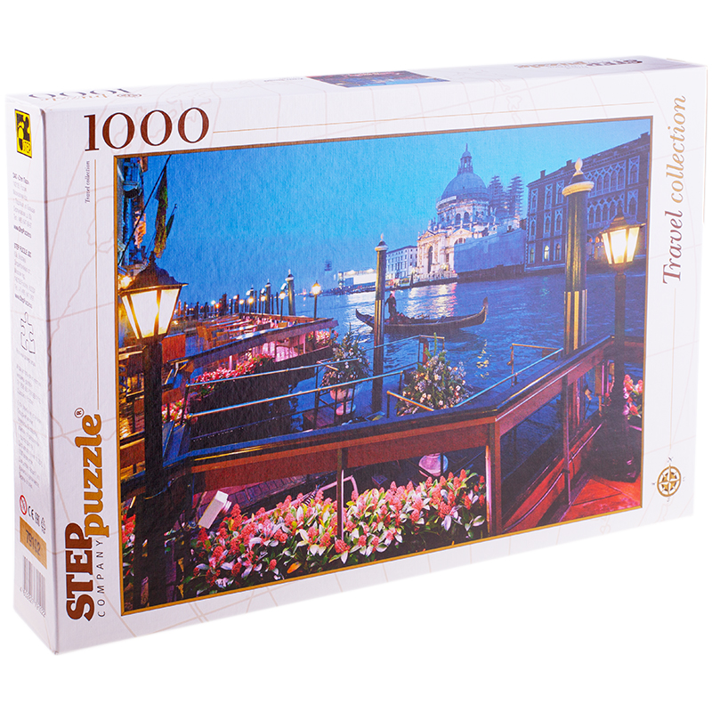 Пазл 1000 эл. Step Puzzle "Travel collection. Венеция", картонная коробка